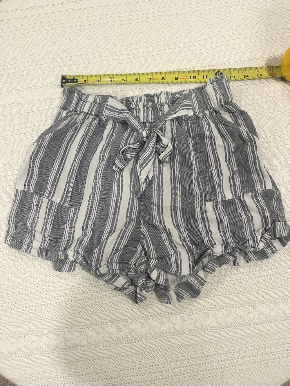 SO Brand Striped High-Rise "Soft Shortie"-medium